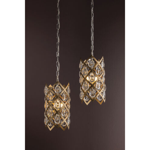 Tiara 3 Light 8.5 inch Vienna Bronze Pendant Ceiling Light